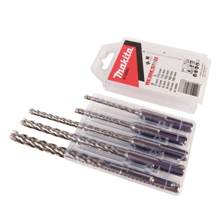 Makita DHR 202 Z Marteau combiné sans fil 18 V 2,0 J SDS Plus + 5 pcs. jeu de forets - sans batterie, sans chargeur