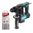 Makita DHR 171 Z Akku Bohrhammer 18 V 1,2 J SDS plus Brushless + 5 tlg. Bohrer Set - ohne Akku, ohne Ladegerät