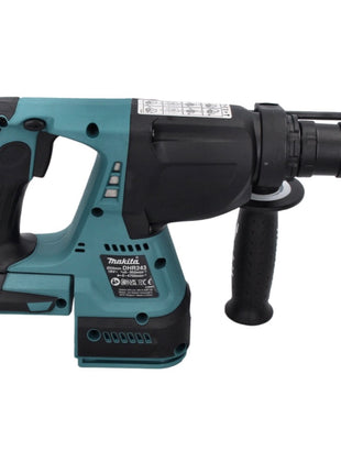 Makita DHR 243 Z Marteau perforateur sans fil 18 V 2,0 J SDS plus Brushless + 5 pces. set de forets - sans batterie, sans chargeur