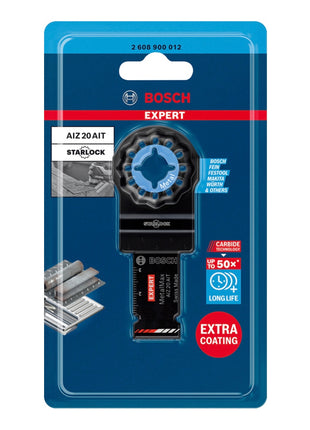 Bosch EXPERT AIZ 20 AIT Tauchsägeblatt Starlock 20 x 40 mm 5 Stk. ( 2608900013 ) für Metall Carbide MetalMax - Nachfolger von 2608662034 - Toolbrothers