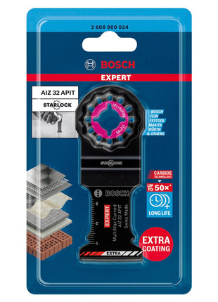 Bosch EXPERT MultiMax AIZ 32 APIT Tauchsägeblatt Starlock 32 x 40 mm 5 Stk. ( 2608900025 ) Carbide Multi Material - Nachfolger von 2608664215