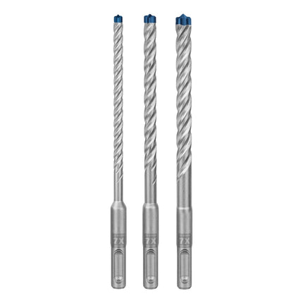 Bosch EXPERT SDS Plus-7X Set de forets pour perforateur, pour béton / pierre, 6 / 8 / 10 mm, 3 pcs. - Successeur de 2608576201(2608900196)