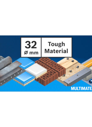 EXPERT Tough Scie cloche Bosch Material 32 x 60 mm Carbide (2608900422) Universel