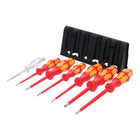 Wera Set de tournevis 160i/7 Kraftform Plus VDE 1000 V + Testeur de phase, 7 pcs.