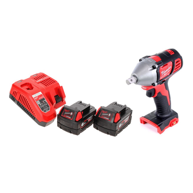 Clé à chocs sans fil Milwaukee M18 BIW12-602FC 18 V 240 Nm 1/2" + 2x batteries 6,0 Ah + chargeur