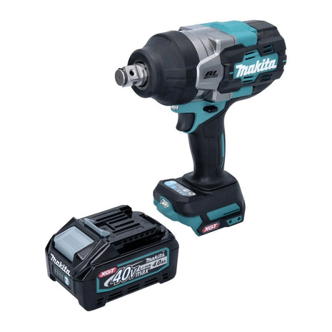 Llave de impacto inalámbrica Makita TW 001 GM1 40 V máx. 1800 Nm Brushless XGT + 1x batería 4,0 Ah - sin cargador