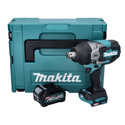 Makita TW 001 GD101 Clé à choc sans fil 40 V max. 1800 Nm Brushless XGT + 1x batterie 2,5 Ah + Makpac - sans chargeur