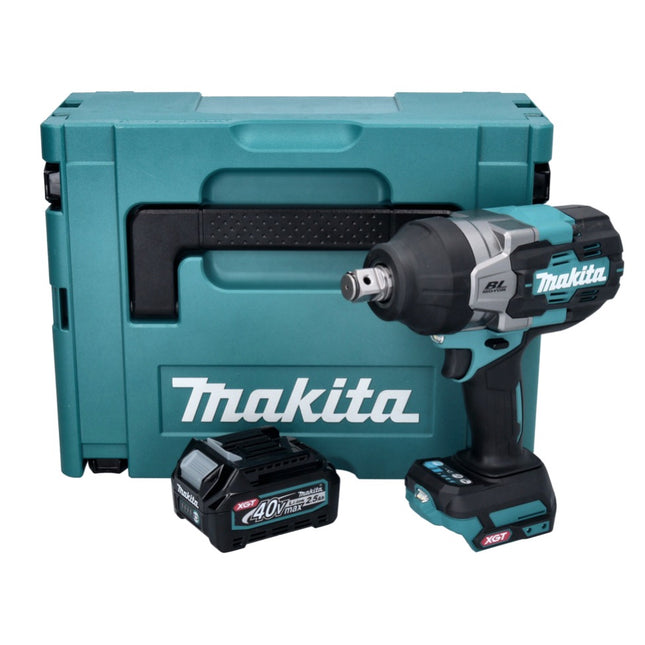 Makita TW 001 GD101 Clé à choc sans fil 40 V max. 1800 Nm Brushless XGT + 1x batterie 2,5 Ah + Makpac - sans chargeur