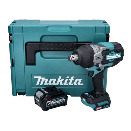 Makita TW 001 GD101 Clé à choc sans fil 40 V max. 1800 Nm Brushless XGT + 1x batterie 2,5 Ah + chargeur + Makpac