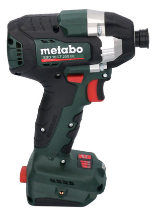 Metabo SSD 18 LT 200 BL Visseuse à chocs sans fil 200 Nm 1/4"  Brushless 18V + Coffret metaBOX - sans batterie, sans chargeur (602397840)