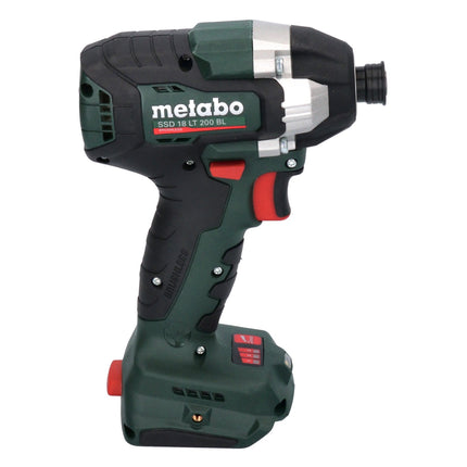 Metabo SSD 18 LT 200 BL Visseuse à chocs sans fil 200 Nm 1/4"  Brushless 18V + Coffret metaBOX - sans batterie, sans chargeur (602397840)