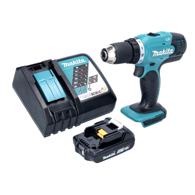 Makita DDF 453 RA1 Perceuse-visseuse sans fil 18 V 42 Nm + 1x batterie 2,0 Ah + chargeur