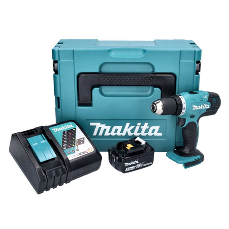 Makita DDF 453 RF1J Akku Bohrschrauber 18 V 42 Nm + 1x Akku 3,0 Ah + Ladegerät + Makpac - Toolbrothers