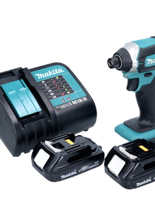 Makita DTD 152 SY Clé à choc sans fil 18 V 165 Nm + 2x batterie 1,3 Ah + chargeur