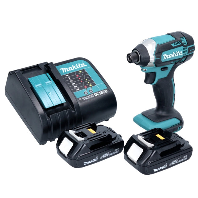 Makita DTD 152 SY Clé à choc sans fil 18 V 165 Nm + 2x batterie 1,3 Ah + chargeur