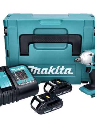 Makita DTW 190 SYJ Akku Schlagschrauber 18 V 1/2" 190 Nm + 2x Akku 1,3 Ah + Ladegerät + Makpac - Toolbrothers