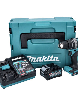 Makita HP 002 GD101 perceuse à percussion sans fil 40 V 64 Nm sans balai + 1x batterie 2,5 Ah + chargeur + Makpac