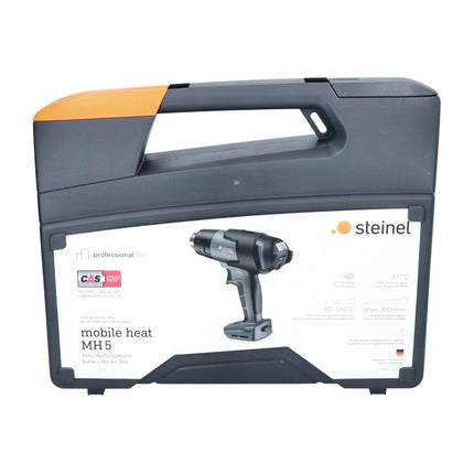 Steinel Mobile Heat MH 5 Pistolet à air chaud sans fil 18 V 50 - 500 °C CAS + Coffret - sans batterie sans chargeur (063993)