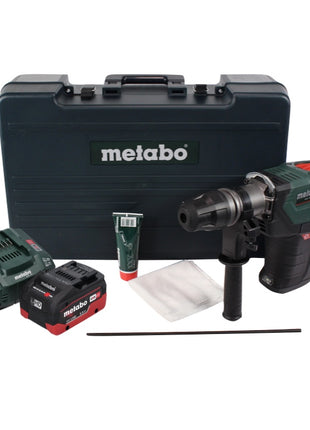 Metabo KHA 18 LTX BL 40 marteau combiné à batterie 18 V 8,6 J brosses SDS max + 1x batterie 5,5 Ah + chargeur + coffret