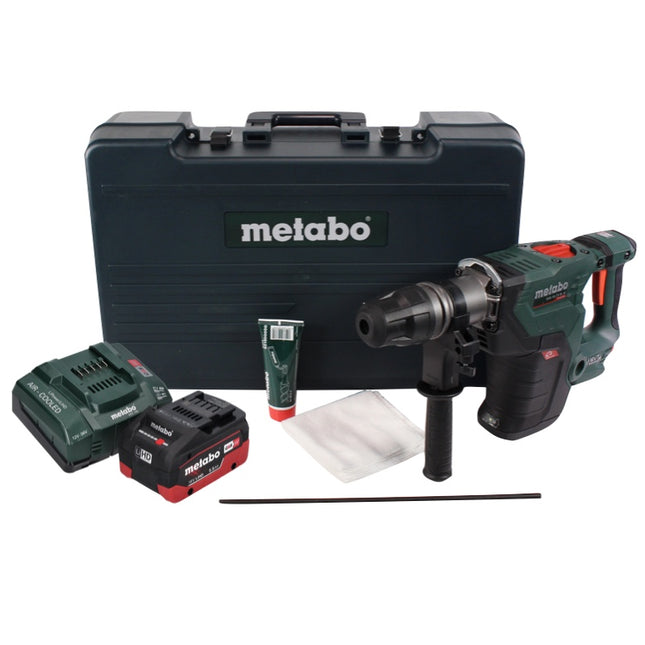 Metabo KHA 18 LTX BL 40 marteau combiné à batterie 18 V 8,6 J brosses SDS max + 1x batterie 5,5 Ah + chargeur + coffret