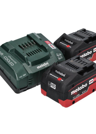 Metabo KHA 18 LTX BL 40 Akku Kombi Hammer 18 V 8,6 J SDS max Brushless + 2x Akku 5,5 Ah + Ladegerät + Koffer