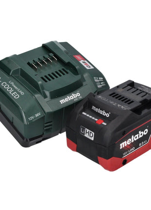 Metabo KHA 18 LTX BL 40 marteau combiné à batterie 18 V 8,6 J SDS max brushless + 1x batterie 8,0 Ah + chargeur + coffret