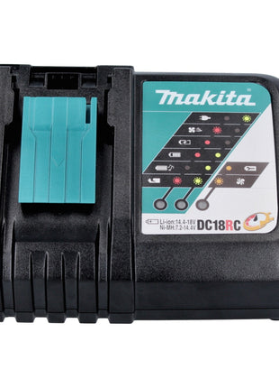 Makita Kit d'alimentation 18 V (198116-4) - 2x Batteries BL 1860 B + Chargeur DC 18 RC + Coffret Makpac