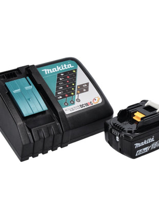 Taladro percutor inalámbrico Makita DHP 486 RG1 18 V 130 Nm sin escobillas + 1x batería 6,0 Ah + cargador