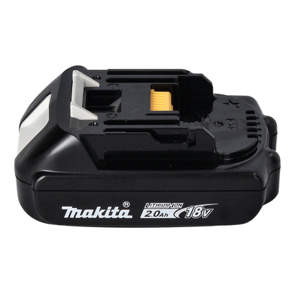 Makita DHP 486 A1J Perceuse-visseuse à percussion sans fil 18 V 130 Nm Brushless + 1x batterie 2,0 Ah + Makpac - sans chargeur