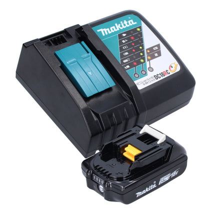 Makita DHP 486 RA1J Perceuse-visseuse à percussion sans fil 18 V 130 Nm Brushless + 1x batterie 2,0 Ah + chargeur + Makpac