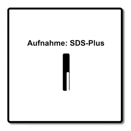 Alpen Profi Multicut SPM Set de forets polyvalents en carbure de tungstène, 5 - 10 mm, SDS Plus, certifié PGM - 5 pièces.