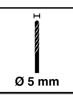 Alpen Profi Multicut PM Hartmetall Mehrzweckbohrer 5,0 x 85 mm - Toolbrothers