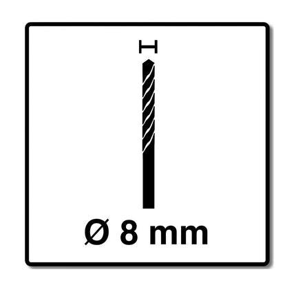 Alpen C Protector Foret spécial pour carrelage en grès fin 8,0 x 106 mm