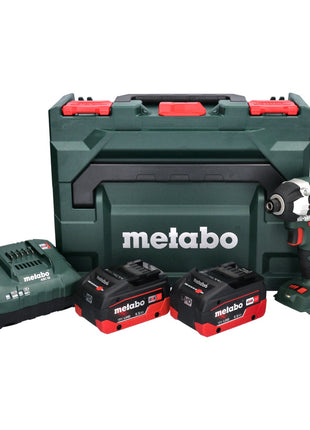 Metabo SSD 18 LT 200 BL Atornillador de impacto a batería 18 V 200 Nm 1/4" sin escobillas + 2x batería 5,5 Ah + cargador + metaBOX