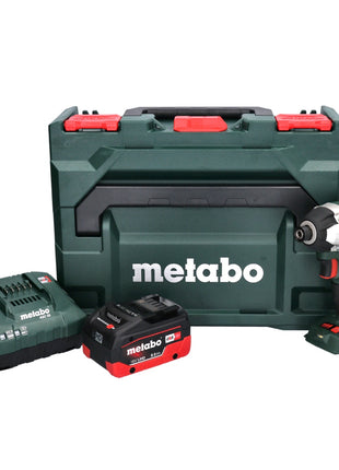 Metabo SSD 18 LT 200 BL Atornillador de impacto a batería 18 V 200 Nm 1/4" sin escobillas + 1x batería 8,0 Ah + cargador + metaBOX