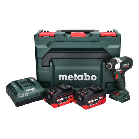 Metabo SSD 18 LT 200 BL Akku Schlagschrauber 18 V 200 Nm 1/4" Brushless + 2x Akku 8,0 Ah + Ladegerät + metaBOX