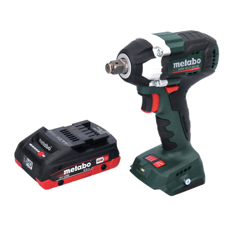 Metabo SSW 18 LT 300 BL Atornillador de impacto a batería 18 V 300 Nm 1/2" sin escobillas + 1x batería 4,0 Ah - sin cargador