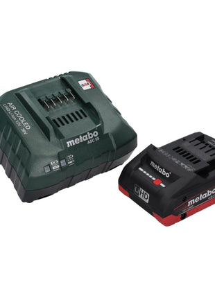 Visseuse à chocs sans fil Metabo SSW 18 LT 300 BL 18 V 300 Nm 1/2" sans balai + 1x batterie 4,0 Ah + chargeur