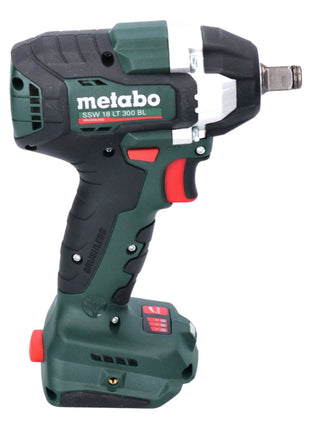 Visseuse à chocs sans fil Metabo SSW 18 LT 300 BL 18 V 300 Nm 1/2" sans balai + 1x batterie 4,0 Ah + chargeur