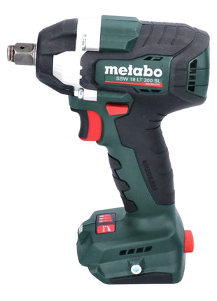 Visseuse à chocs sans fil Metabo SSW 18 LT 300 BL 18 V 300 Nm 1/2" sans balais + 2x batteries 4,0 Ah + chargeur