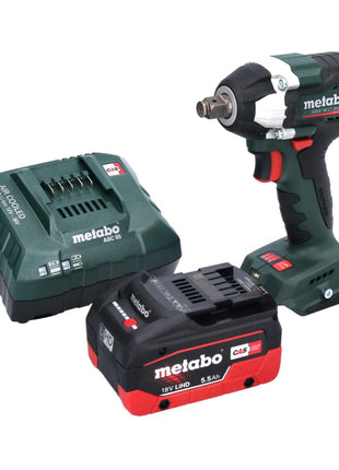 Visseuse à chocs sans fil Metabo SSW 18 LT 300 BL 18 V 300 Nm 1/2" sans balais + 1x batterie 5,5 Ah + chargeur