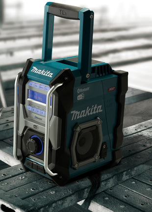 Makita MR 004 GZ Radio de chantier 12 - 40 V DAB, DAB+, FM / AUX, USB, Bluetooth - sans batterie, sans chargeur