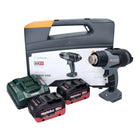 Steinel Mobile Heat MH 5 Pistolet à air chaud sans fil 50-500°C 18V - CAS + 2x Batteries 5,5 Ah + Chargeur + Coffret