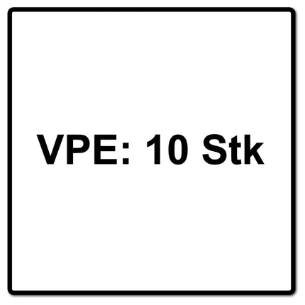 Bosch EXPERT N475 Matériau de traitement de surface rondelle dentelée 125 mm Fine X-LOCK 10 pièces (10x 2608901475)