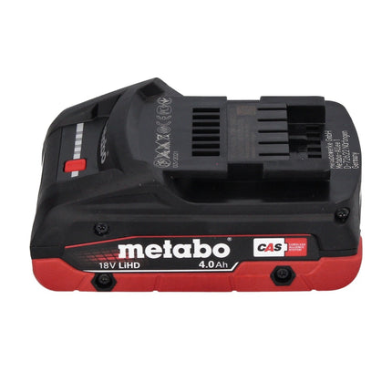 Metabo SXA 18 LTX 125 BL Ponceuse excentrique sans fil 18 V 125 mm Brushless + 1x batterie 4,0 Ah + metaBOX - sans chargeur