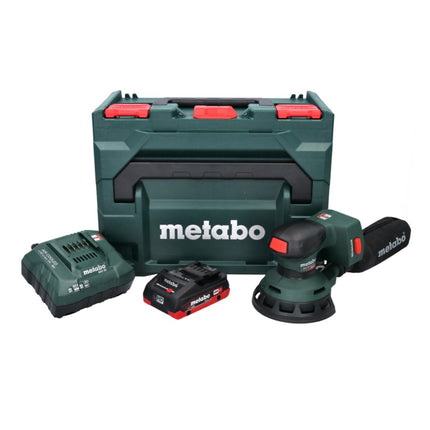 Metabo SXA 18 LTX 125 BL Ponceuse excentrique sans fil 18 V 125 mm Brushless + 1x batterie 4,0 Ah + chargeur + metaBOX