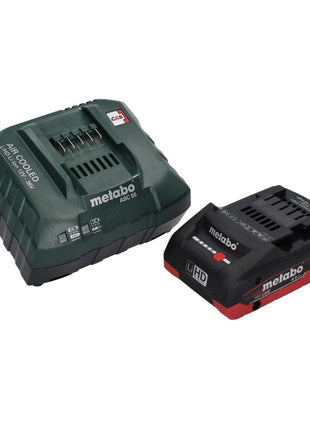 Metabo SXA 18 LTX 125 BL Ponceuse excentrique sans fil 18 V 125 mm Brushless + 1x batterie 4,0 Ah + chargeur + metaBOX