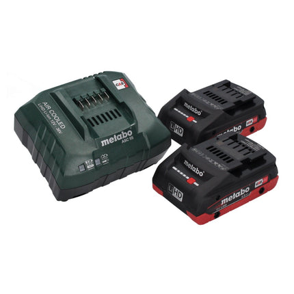 Metabo SXA 18 LTX 125 BL Ponceuse excentrique sans fil 18 V 125 mm Brushless + 2x batterie 4,0 Ah + chargeur + metaBOX