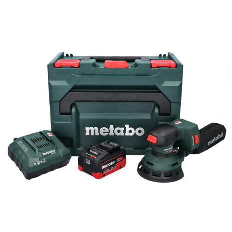 Metabo SXA 18 LTX 125 BL Akku Exzenterschleifer 18 V 125 mm Brushless + 1x Akku 5,5 Ah + Ladegerät + metaBOX