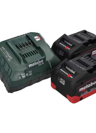 Metabo SXA 18 LTX 125 BL Ponceuse excentrique sans fil 18 V 125 mm Brushless + 2x batterie 8,0 Ah + chargeur + metaBOX